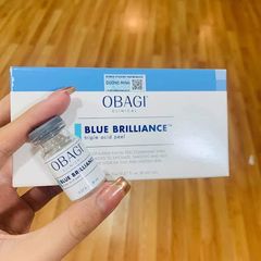 Bộ Peel Obagi Clinical Blue Brilliance Triple Acid đổi mới nền da, thay da sinh học có tốt không ? cách sữ dụng blue brilliance ? blue brilliance giá ?