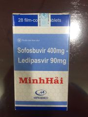 Thuốc Sofosbuvir 400mg-Ledipasvir 90mg Minh Hải mua ở đâu? Giá bao nhiêu?