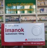 Thuốc Trị mụn Imanok 10mg là gì? Imanok review