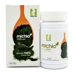 Tảo Michio tảo xoắn Spirulina có tốt không? Giá bao nhiêu? Mua ở đâu? HIDUMI PHARMA