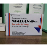 Thuốc trị mụn Hàn Quốc Nimegen 20mg hộp 30