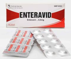 Thuốc ENTERAVID 0,5 mg (Entecavir) giá bao nhiêu?Mua ở đâu?