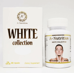 Viên uống WHITE Collection 700.000đ của mỹ giá bao nhiêu? viên uống a+ nutrition có tốt không ?  Thuốc A+ Nutrition WHITE COLLECTION  mua ở đâu?