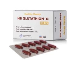 Viên uống trắng da thải độc gan HB Glutathion C Plus 30 viên của Mỹ, có tốt không, giá bao nhiêu, mua ở đâu