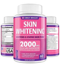 Viên Uống Trắng Da Skin Whitening Pills 2000mg Glutathione của Mỹ mua ở đâu chính hãng ? giá tốt nhất ?