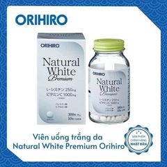 Viên uống trắng da Natural White Premium Orihiro 300 viên Nhật Bản mua ở đâu Hà Nội ? có tốt không ?