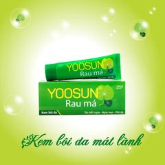 Kem Yoosun rau má giá bao nhiêu ? Kem rau má Yoosun trị mụn có tốt không? Thuốc Trị mụn rau má? Tuýp rau má?