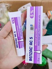 Benzac AC 5 Gel 15g trị mụn mua ở đâu? Benzac ac 5 có tốt không? Benzac ac5 giá bao nhiêu?