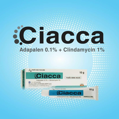 Thuốc Trị mụn Ciacca là thuốc gì? Ciacca gel giá bao nhiêu? Kem Trị mụn Ciacca review?