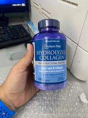 Hydrolyzed Collagen của Puritans Pride công dụng là gì? Hydrolyzed Collagen giá bao nhiêu? Viên uống Hydrolyzed Collagen mua ở đâu