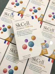 Viên uống trắng da Skcell glutathione 1200mg tác dụng gì? Thuốc Skcell có tốt không? Skcell giá bao nhiêu?