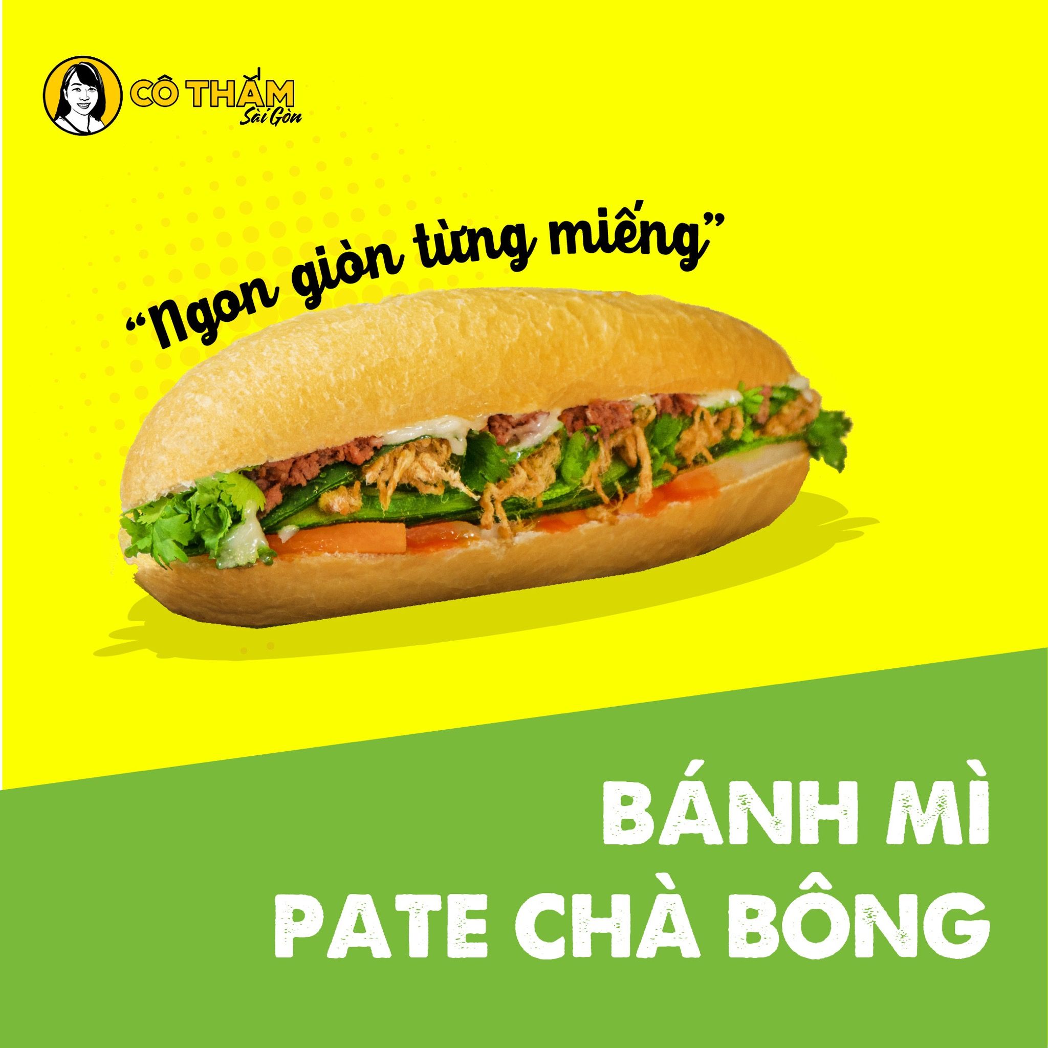 Bánh mì Pate Chà Bông