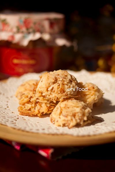 Bánh quy dừa giòn rụm handmade