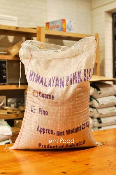 Bao Muối hồng Himalaya 25kg Giá Sỉ nhập khẩu chính ngạch