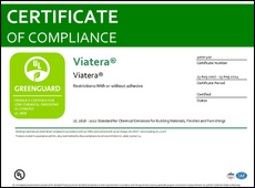 2024 viatera greenguard certification