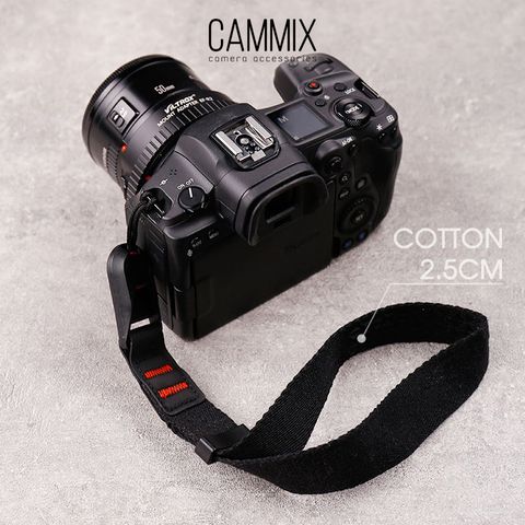  Dây đeo máy ảnh cổ tay cotton thao tác nhanh - 2 màu Đen & Đỏ - Cotton Wrist Strap for Fujifilm, Sony.. 