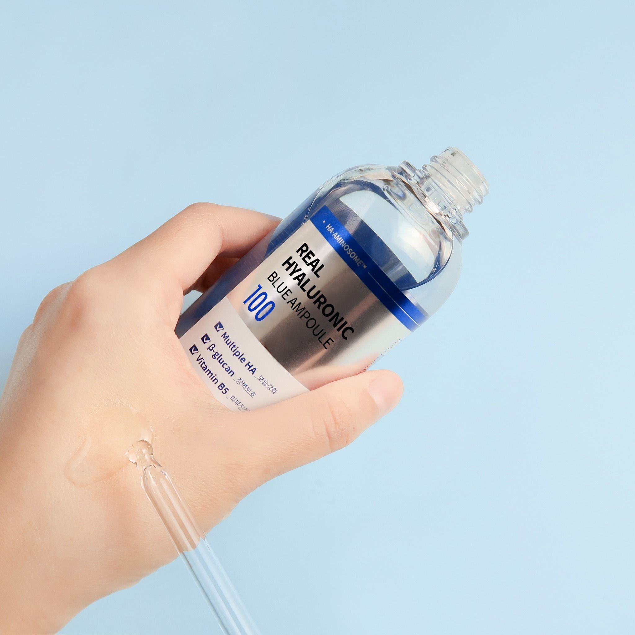 Tinh chất dưỡng da Wellage Rea Hyaluronic Blue Ampoule 100ml