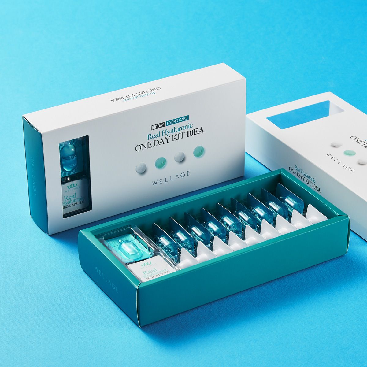 Viên nén tinh chất WEllage Real Hyaluronic One day Kit