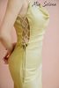 Đầm  dạ hội Mia Selena thiết kế đan dây cực tôn dáng ( Vàng nhũ )