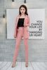 Bộ vest Mia Selena  form áo rộng thiết kế trẻ trung tuyệt đẹp (Hồng)