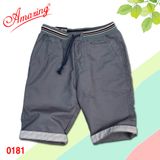  Quần short kaki Amazing, lưng thun có giây rút, vải co giãn nhẹ, màu sắc đa dạng, có big size 