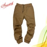  Quần jogger cao cấp Amazing, vải kaki co giãn nhẹ, lưng và ống quần bo thun có giây rút, thời trang unisex, thể thao cá tính 