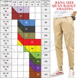  Quần Baggy cao cấp Amazing, unisex, lưng thun, vải kaki co giãn nhẹ, trẻ trung, năng động, thời trang 