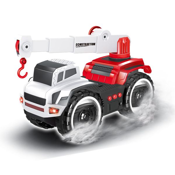 Đồ Chơi - Xe Cần Cẩu - Kỹ Thuật Công Trình Có Nhạc, Đèn SF806035