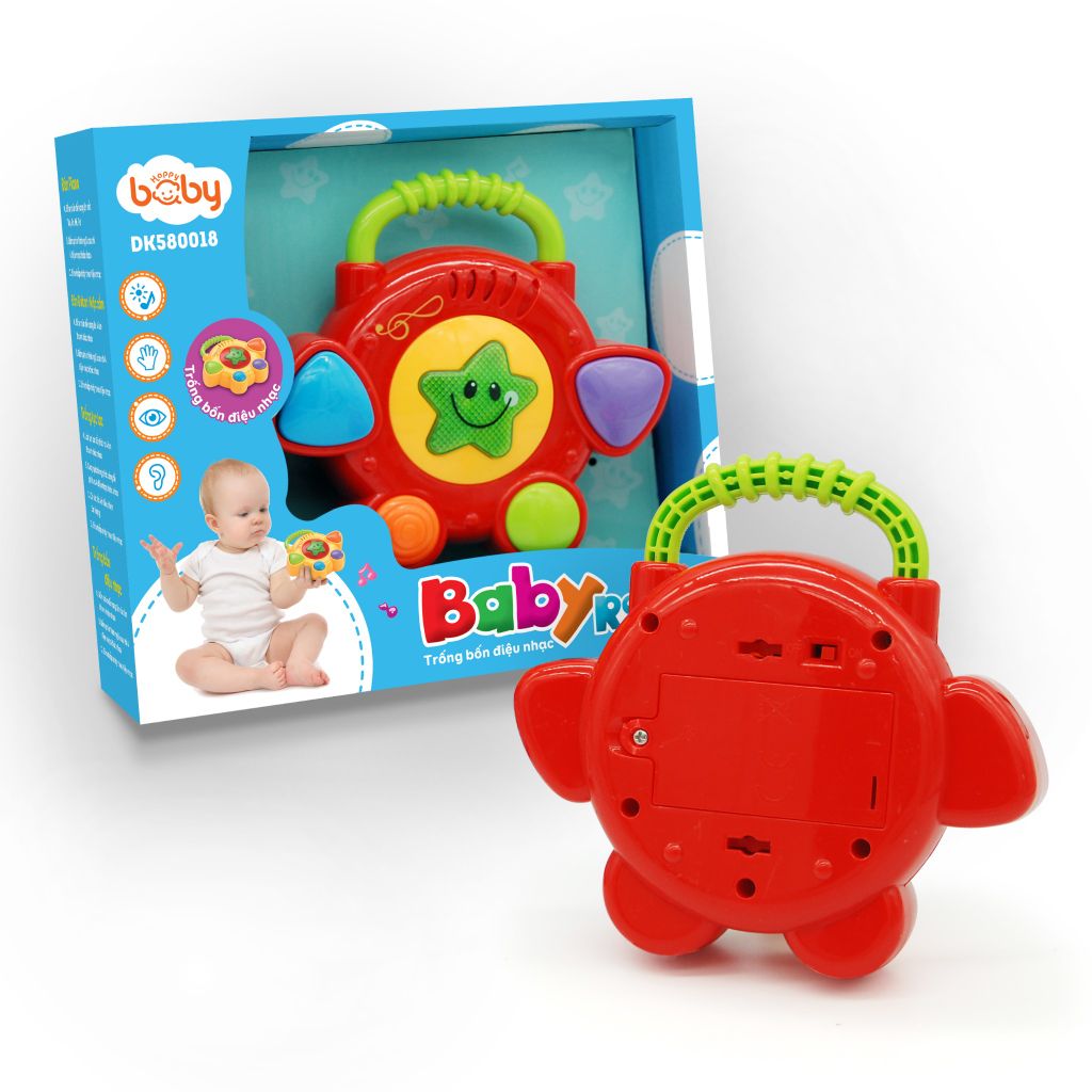 Baby Rock Star - Trống Bốn Điệu Nhạc DK580018