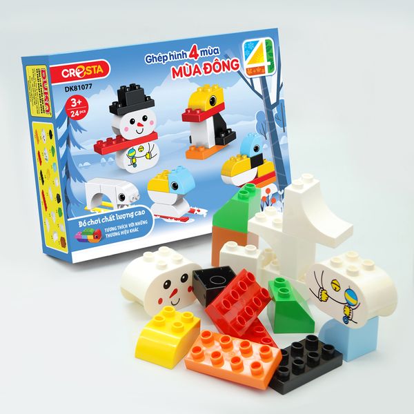 Ghép Hình 4 Mùa - Mùa Đông 24 Chi Tiết DK81077