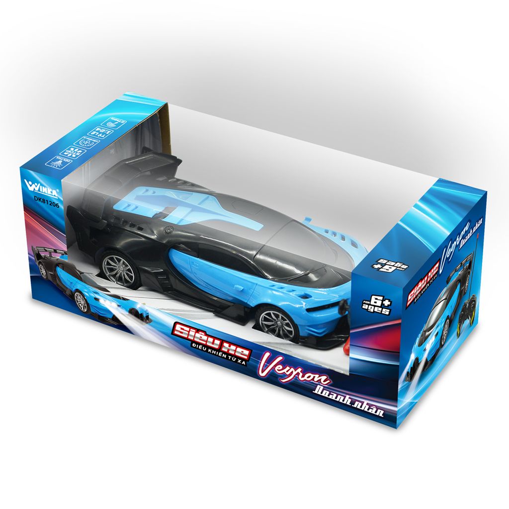 Siêu Xe ĐKTX - Veyron Doanh Nhân (Blue) DK81206