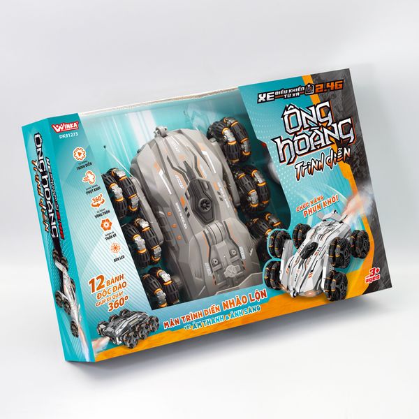 Xe điều khiển từ xa 2.4G - Ông hoàng trình diễn, DK81273 – DUKA.VN