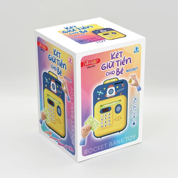 Két giữ tiền cho bé - Rocket DK81291