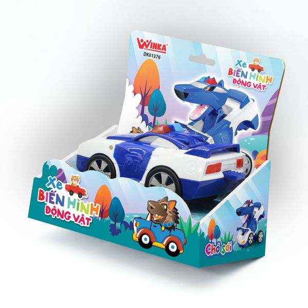 Xe biến hình động vật - Chó sói,DK81376