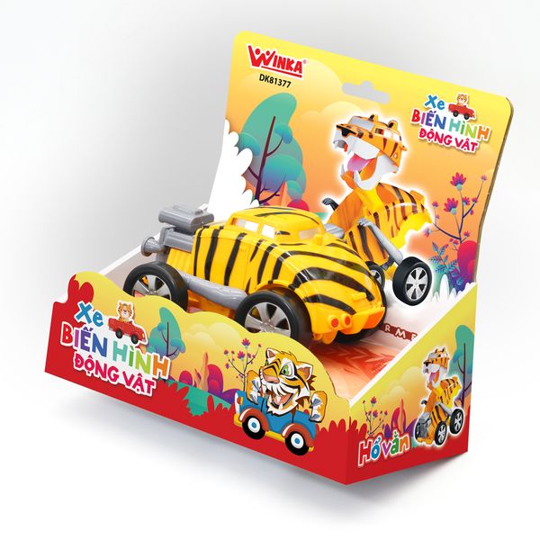 Xe biến hình động vật - Hổ vằn,DK81377