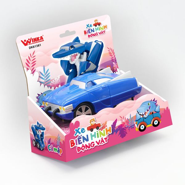 Xe biến hình động vật - Cá mập,DK81381