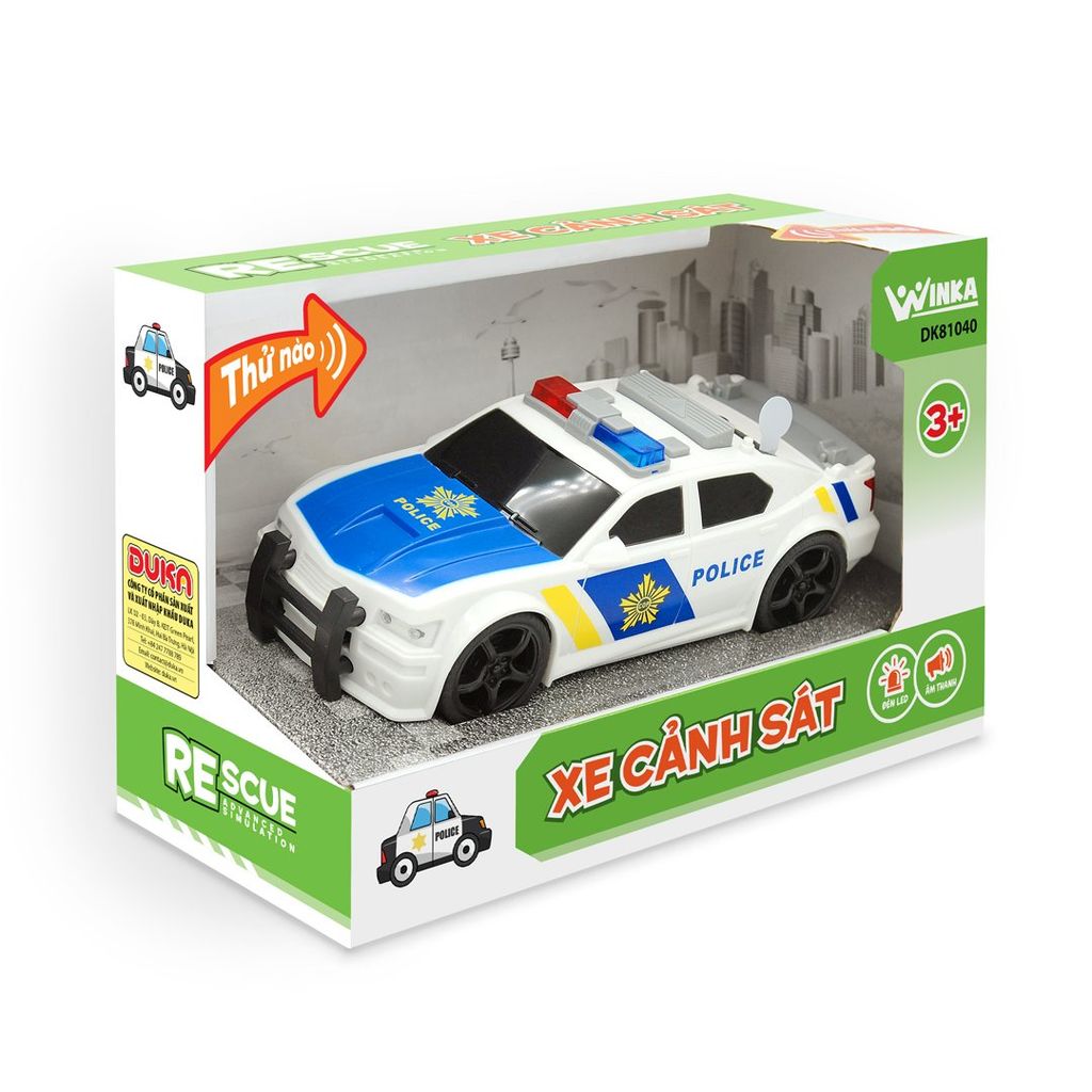 Xe cảnh sát, DK 81040