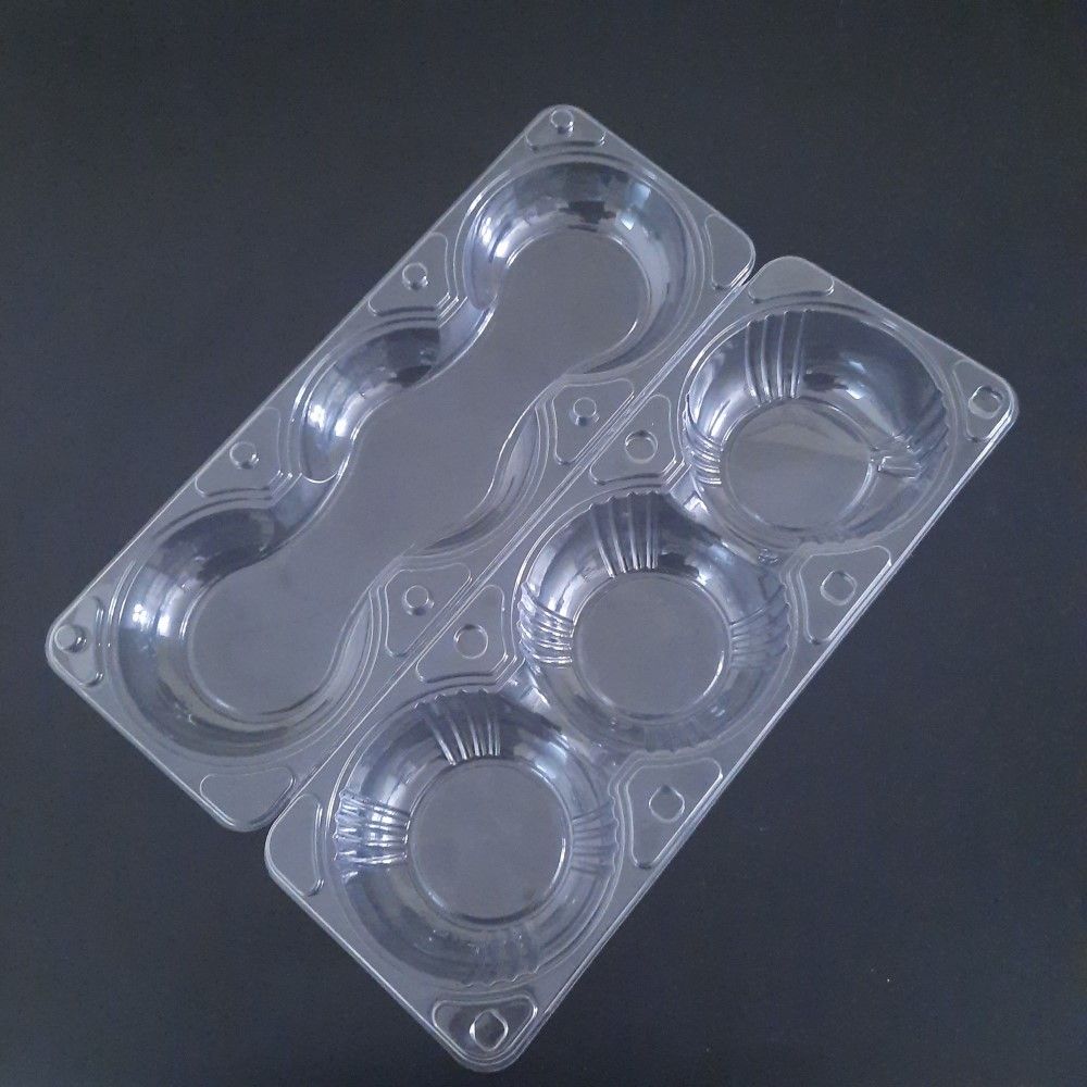 Hộp Nhựa 3 Trái (Ngăn) / Hộp nhựa đựng trái cây