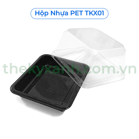 Hộp Bánh Nhựa PET TKX01 - Hộp bánh kem
