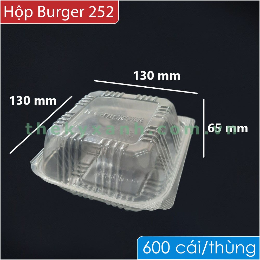 Hộp Nhựa Đựng Bánh 252 / Hộp nhựa đựng bánh các loại