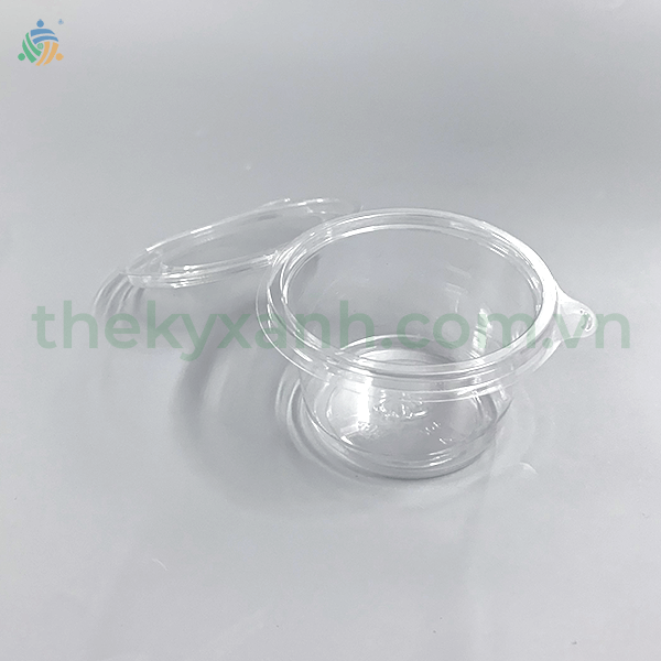 Hủ Nhựa PET 4OZ Nắp Liền - Hủ Đựng Sốt Nắp Liền - Hủ Nước Chấm Nắp Liền