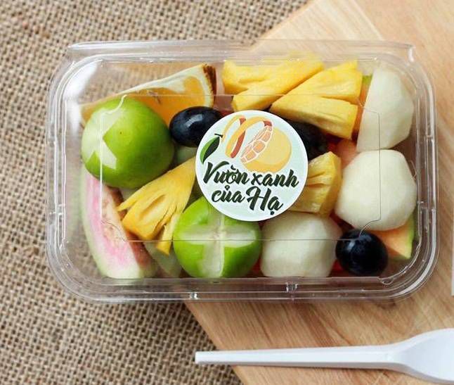 Hộp Nhựa P350A / Hộp đựng dâu, cherry
