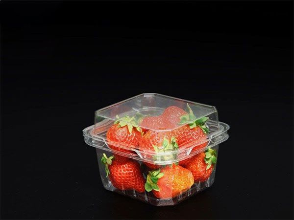 Hộp Nhựa P500D (500g) / Hộp đựng trái cây: táo, nho...