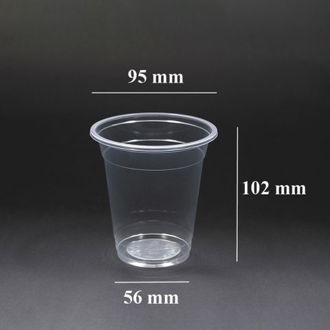 Ly Nhựa PP95 - 360ml - Ly Cafe, Trà Sữa, Nước Ép