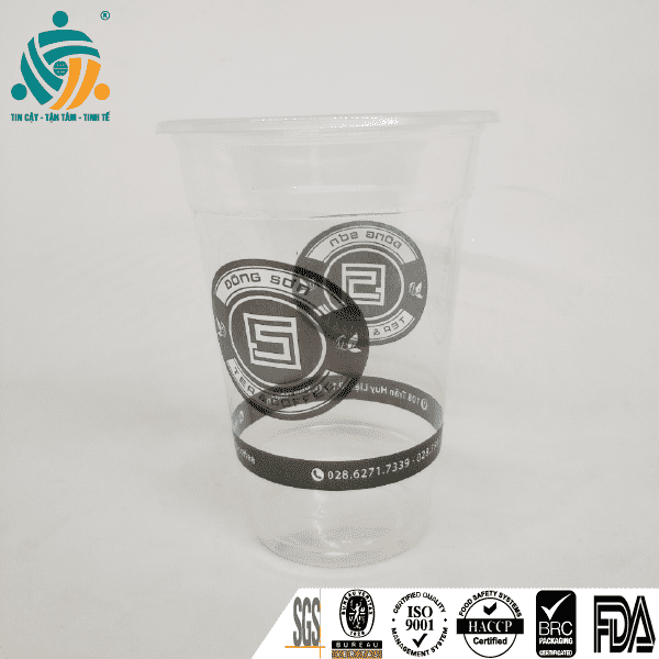 Ly Nhựa PP 95 - 500ml (Đông Sơn Tea & Coffee)