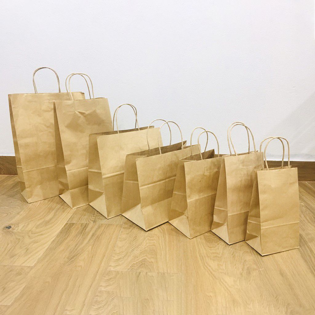 Túi Giấy Kraft Đựng Qùa, Túi Giấy Shopping