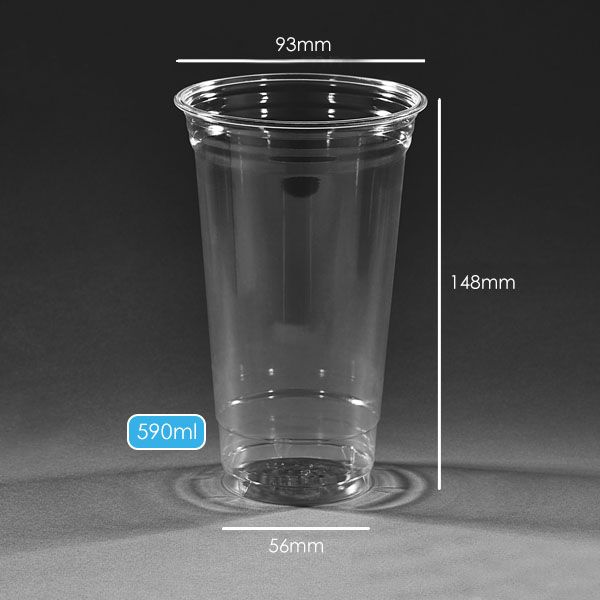 PET 93 - 20oz / 590ml - Ly Nhựa Cafe, Trà Sữa, Sinh Tố, Nước Ép, Rau Má