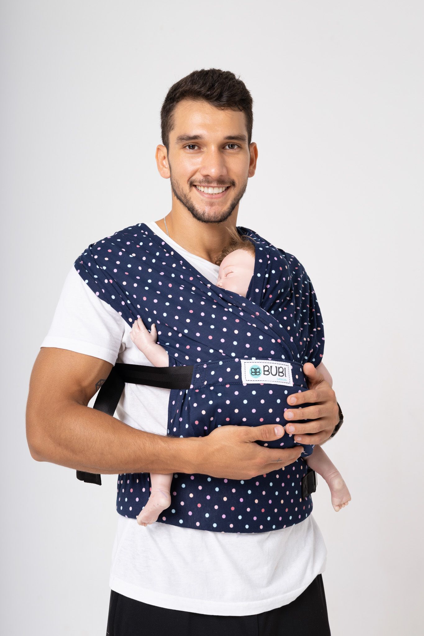 BUBI Gen 3 - 100% Cotton - Chấm bi đa sắc