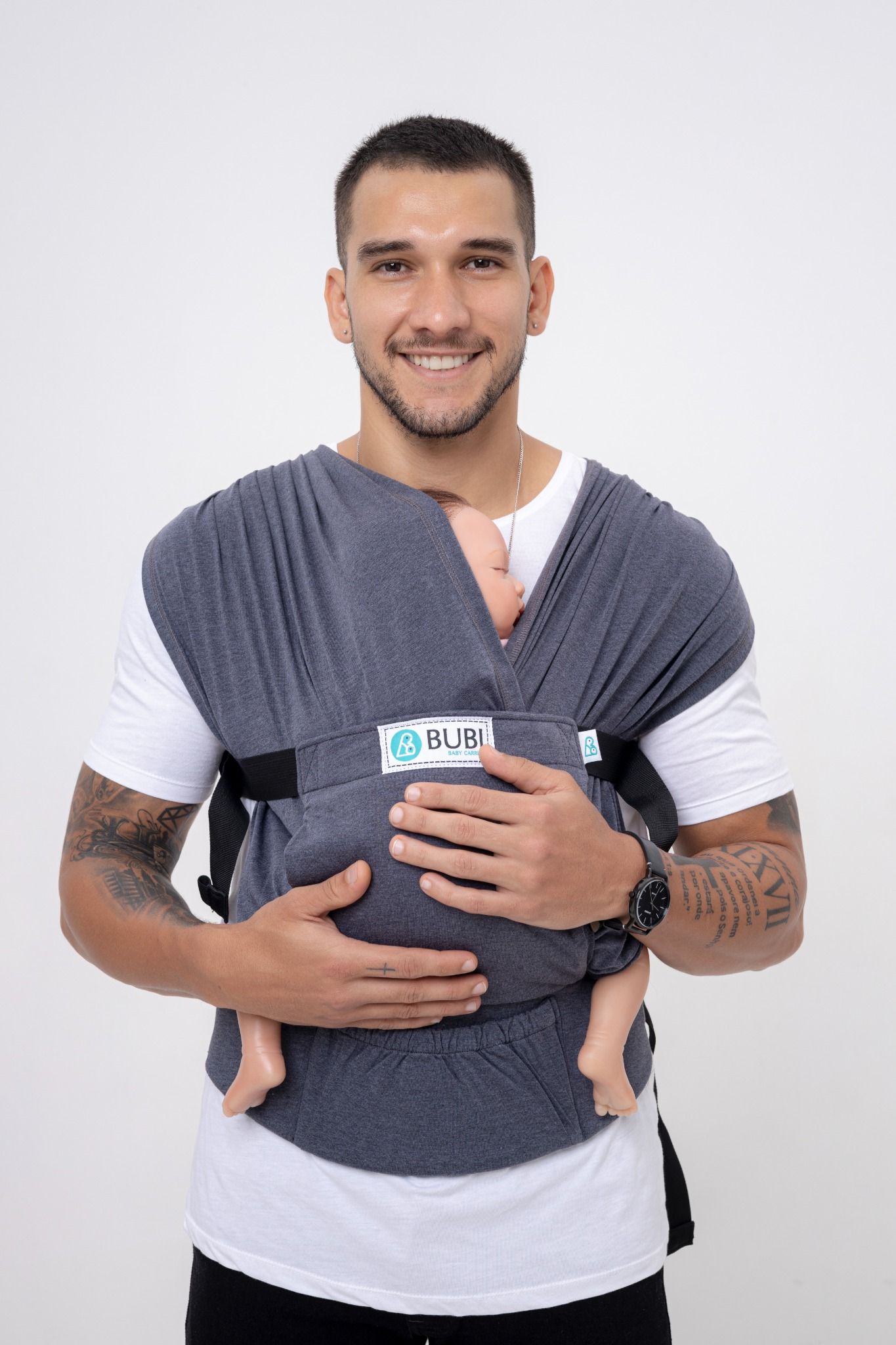 BUBI Gen 3 - 35% Cotton - Xám chì