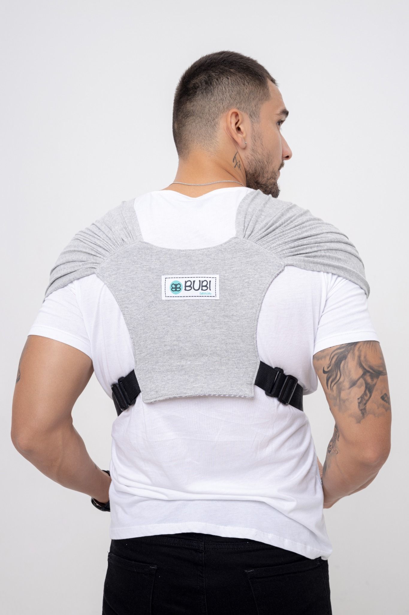  BUBI Sling Gen 2 Flex - Cotton - Xám tiêu 